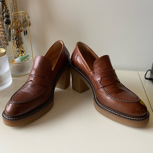 Trivet Flight Brown Leather Loafer - Picture 10 of 13